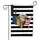 Golden Bald Eagle Statue of Liberty Liberty Bell US Map - Independence Day Gift Garden Flag - 3