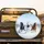 Three Galloping Horses Snow Landscape - Equestrian Winter Wildlife Lover Gift Spare Tire Cover - 2