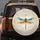 Large Iridescent Blue Golden Orange Dragonfly Wetland Reeds Field - Wildlife Lover Gift Spare Tire Cover - 5