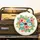 Framed Sunglasses Tropical Floral World Map - Road Trip Essential Accessory Spare Tire Cover - 2