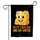 Smiling Swiss Cheese Character Keep Smiling Say Cheese - Home Decor Gift Garden Flag - 3