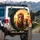 Lions Sunglasses Savanna Landscape - Wildlife Lover Gift Spare Tire Cover - 3