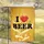 I Love Beer Effervescent Foam Hops Barley - Beer Lover Home Decor Gift for Beer Enthusiasts Garden Flag - 5