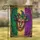 Mardi Gras Mask Venetian Fleur-de-Lis - Mardi Gras Event Decoration Garden Flag - 1