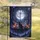 Black Cat Gothic Window Full Moon - Halloween Decor Gift for Cat Lover Garden Flag - 5