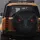 Glowing Fiery Eyes Monster Face - Dark Aesthetic Decor Gift for Creature Fans Spare Tire Cover - 5