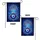 Deep Blue Silver Tree of Life Evil Eye Symbol - Mystical Home Protection Gift Garden Flag - 4