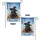Grey Cartoon Cat Witch Hat Orange Pumpkins White Dove Halloween Home Decor Gift for Cat Lover Garden Flag - 4