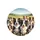 Happy Border Collies Rolling Green Hills Country Road Dog Lover Gift Spare Tire Cover - 4