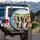 Happy Border Collies Rolling Green Hills Country Road Dog Lover Gift Spare Tire Cover - 3