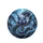 Snarling Electric Blue Lightning Dragon - Fantasy Home Decor Gift for Dragon Fan Spare Tire Cover - 4