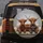 Highland Cow Family Steering Wheel - Farmhouse Decor Gift for Cow Lover Spare Tire Cover - 5