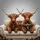 Highland Cow Family Steering Wheel - Farmhouse Decor Gift for Cow Lover Spare Tire Cover - 6