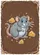 Curious Cartoon Rat Cheese Burrow Home Decor Gift for Animal Lovers Garden Flag - 6