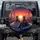 Doberman Dogs Convertible Sports Car Sunset City - Car Enthusiast Dog Lover Gift Spare Tire Cover - 1