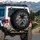 Majestic Silver-Grey Butterfly Sparkling Glitter Glowing Haze Premium Night-time Decor Gift Spare Tire Cover - 3