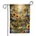 Welcome Script Sunflowers Hydrangeas Lavender Garden Gate - Outdoor Garden Decor Garden Flag - 3