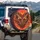 Intense Dragon Eyes Fiery Volcanic Scales - Adventure Seeker Gift Spare Tire Cover - 3