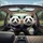 Fluffy Grinning Pandas Vehicle Ride - Road Trip Adventure Gift for Wildlife Lovers Spare Tire Cover - 6