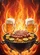 Grilled Bratwurst Beer Steins Fiery Grill - Summer Cookout Party Gift Garden Flag - 6