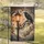 Gothic Raven Street Lamp Autumn Leaves - Halloween Home Decor Gift Garden Flag - 5