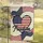 Bold Patriotic Waving American Flag Heart Freedom - USA 250th Anniversary 1776-2026 Garden Flag - 5