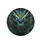 Majestic Dragon Teal Turquoise Scales Golden Filigree Glowing Aqua Lime Eyes - Fantasy Lover Gift Spare Tire Cover - 4