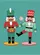 Nutcracker Soldiers Golden Drum Snowflakes Stars Christmas Holiday Home Decor Gift Garden Flag - 6