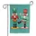 Nutcracker Soldiers Golden Drum Snowflakes Stars Christmas Holiday Home Decor Gift Garden Flag - 3