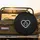 Luminous Heart Paw Print Cosmic Sky - Pet Lover Everyday Gift Spare Tire Cover - 2