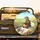 Cartoon Turtle Driving Snail Letter A - Kids Road Trip Gift Spare Tire Cover - 2