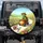 Cartoon Turtle Driving Snail Letter A - Kids Road Trip Gift Spare Tire Cover - 1