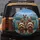 Five Happy Yorkshire Terriers Mountain Scene - Dog Lover Vehicle Accessory Gift Spare Tire Cover - 5