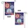 WELCOME Three Flowers Green Leaves Paint Splatters - Home Welcome Decor Gift Garden Flag - 4