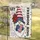 Patriotic Uncle Sam Gnome American Flag Heart - Independence Day Home Decor Gift for Veterans Garden Flag - 5
