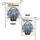Welcome Blue Hydrangea Wicker Basket - Farmhouse Home Decor Gift Garden Flag - 4