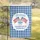 Oval Crossed American Flags with Bow - USA 250th Anniversary Home Decor for Veterans Garden Flag - 5