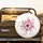 Realistic Pink Dogwood Flowers Ethereal Smoky Tendrils - Outdoor Vehicle Decor Spare Tire Cover - 2
