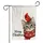 Tabby Cat Cardinal Merry Christmas Snowflake - Christmas Holiday Gift Cat Lover Garden Flag - 3