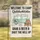 Funny Vintage Camper Van Welcome Camp Shut Up - Outdoor Living Decor Gift Garden Flag - 1