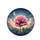 Pink Rose Moon Stars Night Sky Celestial - Home Decor Gift for Stargazer Spare Tire Cover - 4