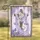 He is Risen Lamb Cross Lilies Wisteria - Easter Spring Devotional Decor Garden Flag - 1