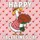 Cartoon Goose Pink Cardigan Roses Hearts - Happy Valentine's Day Gift Garden Flag - 6