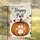 Happy Fall Paw Print Pumpkin - Autumn Decor for Pet Owners Garden Flag - 5