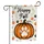 Happy Fall Paw Print Pumpkin - Autumn Decor for Pet Owners Garden Flag - 3