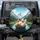 Anthropomorphic Cheerful Ducks Rustic Boat River Mountain Landscape - Outdoor Adventure Gift Spare Tire Cover - 1