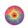 Vibrant Radial Rainbow Burst, Pink & Red Hearts - Celebration Gift for Everyday Vehicle Use Spare Tire Cover - 4