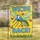 Friendly Cartoon Mosquito Butterflies We're Back - Humorous Home Decor Gift Garden Flag - 1