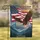 Bald Eagle American Flag Patriotic Mountain - America's 250th Anniversary 1776-2026 Garden Flag - 1