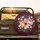 Deep Burgundy Lush Peony Daisy Berry Foliage Floral - Outdoor Lifestyle Gift Spare Tire Cover - 2